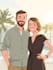 make a couple portrait illustration