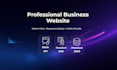 build a professional business website with python flask backend