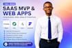build saas mvp, bubble io, glide, flutterflow and adalo web app development