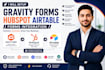 setup gravity forms hubspot airtable forms integration