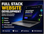 build modern custom websites with backend and API integration