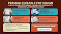 create editable PDF forms, fillable pdf worksheets, checklists, workbooks design