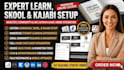 setup learndash skool community kajabi thinkific learnworld elearning wordpress