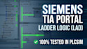 develop and debug siemens tia portal plc logic using ladder diagram