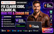 fix claude code claude ai bug fix error fix ai automation vibe coding