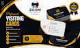 create unique and professional visiting card designs