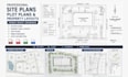 draft 2d site plan, property map layout, plot pan and permit drawing in autocad