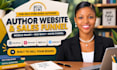 build an author website for self published authors to sell more books