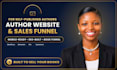 build an author website for self published authors to sell more books