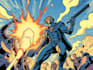 comic book illustration with comic