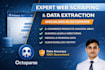 provide professional web scraping and data extraction using octoparse
