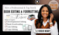 do book editing, book formatting amazon kdp formatting developmental book editor