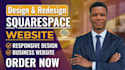redesign squarespace edit squarespace revamp squarespace update squarespace