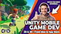 develop a captivating 2d or 3d mobile game ar vr  in unity