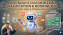 build an ai booking bot with n8n and openai