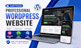 build a professional wordpress website for your business