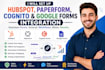 setup hubspot forms paperform cognito forms google forms survey integration