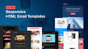 create HTML email template, responsive email template