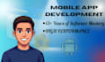 develop professional mobile apps and deliver full project