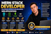 develop a custom web app using mern stack