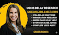 research your uscis delay and suggest next steps