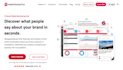 develop ai reputation management app, review tracker app, brand sentiment app