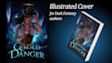 create a dark fantasy book cover