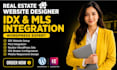 design mls website, broker website, idx broker, mls integration, mls integration