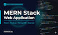build your mern stack web application and rest API