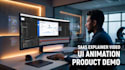 create professional animated saas explainer and demo videos