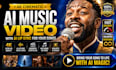 create 4k cinematic rap pop afro ai music videos with lip sync and lyric