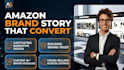 create a captivating amazon brand story that builds trust
