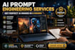 do prompt engineering , ai image generation, midjourney and dall e prompt