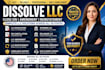 dissolve llc, close ein, llc amendment, wyoming delaware llc