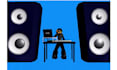 create ps1 n64 low poly retro music visualizer and y2k animation video