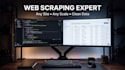 scrape any website and deliver clean structured data