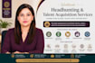 provide recruitment, screening, headhunting services
