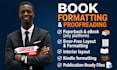 edit, format your kindle interior design and KDP layout book