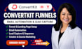 convertkit funnels email automation lead capture creator marketing