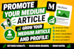 viral promote your medium article