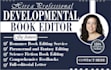 developmental edit fiction novel, romance, romantasy, paranormal, sci fi book