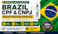 help with brazil cpf cnpj registration and tax support