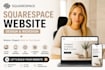 build squarespace website design, squarespace design, squarespace redesign