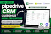 setup pipedrive CRM with lead capture, pipedrive docusign, outfunnel automation