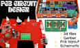 do printed rf pcb design circuit design schematic for layout antenna gerber bom