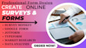 fill your online survey