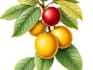 create a marvelous botanical plants illustration