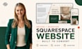 redesign squarespace website, design and build squarespace website development