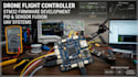 do drone flight controller firmware with stm32, sensor fusion, pid control, rtos
