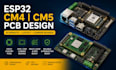 design pcb schematic layout esp32 cm4 cm5 compute module carrier board engineer